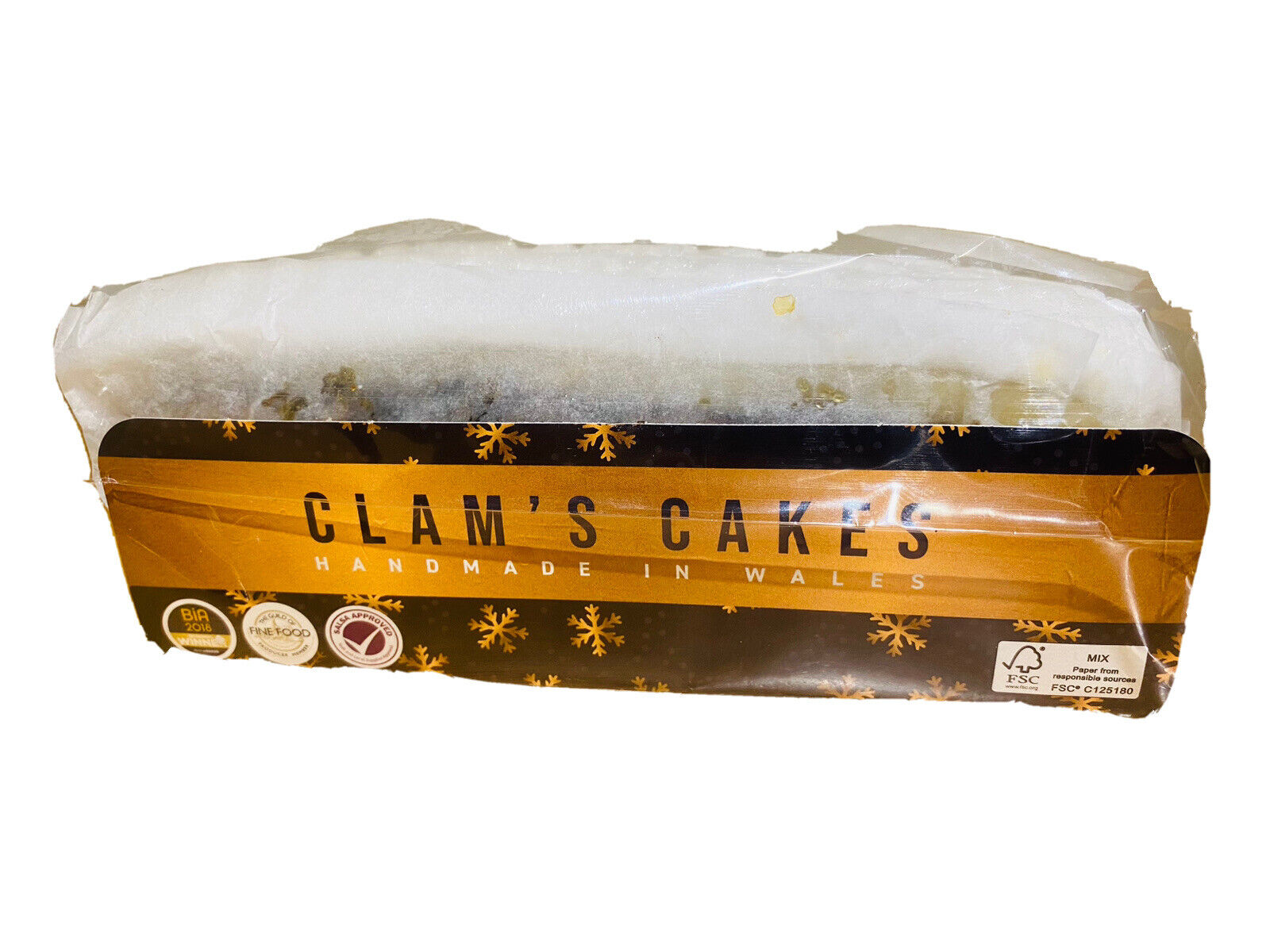 ICED LUXURY CHRISTMAS LOAF CAKE approx 750g